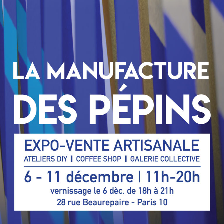 Flyer RECTO exposition Manufacture des Pépins 2022