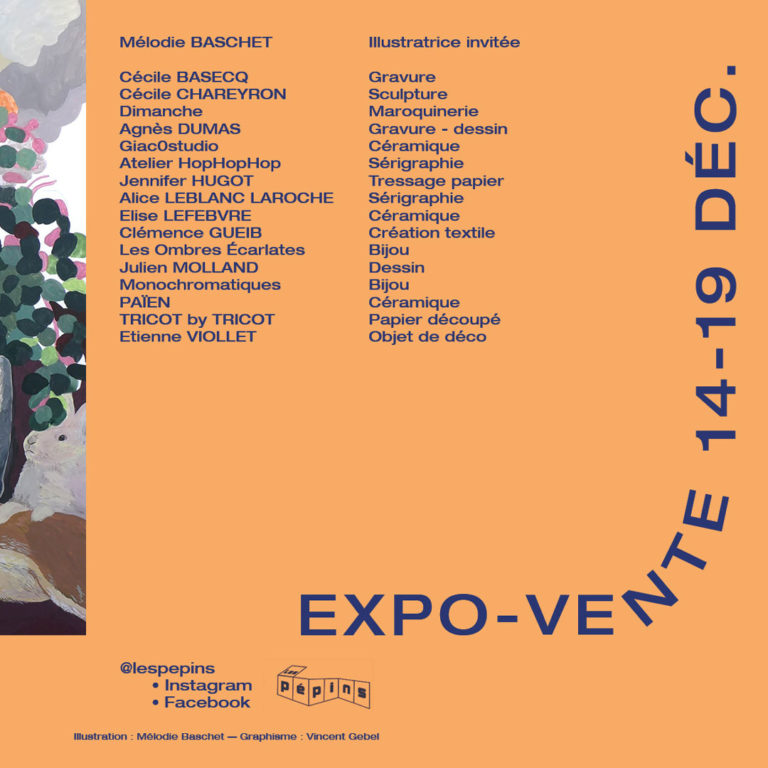 Flyer VERSO exposition Manufacture des Pépins 2021